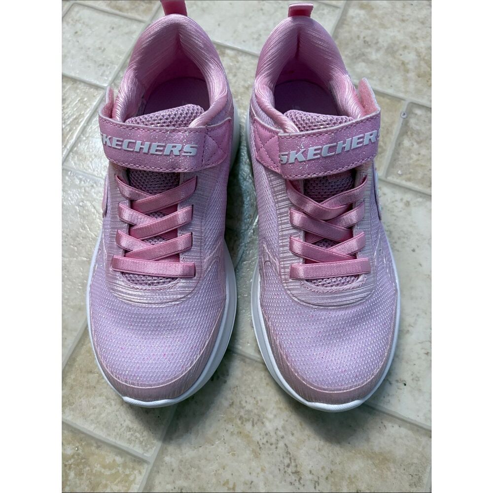 Skechers Light Pink Slip-On Athletic Sneakers for Kids